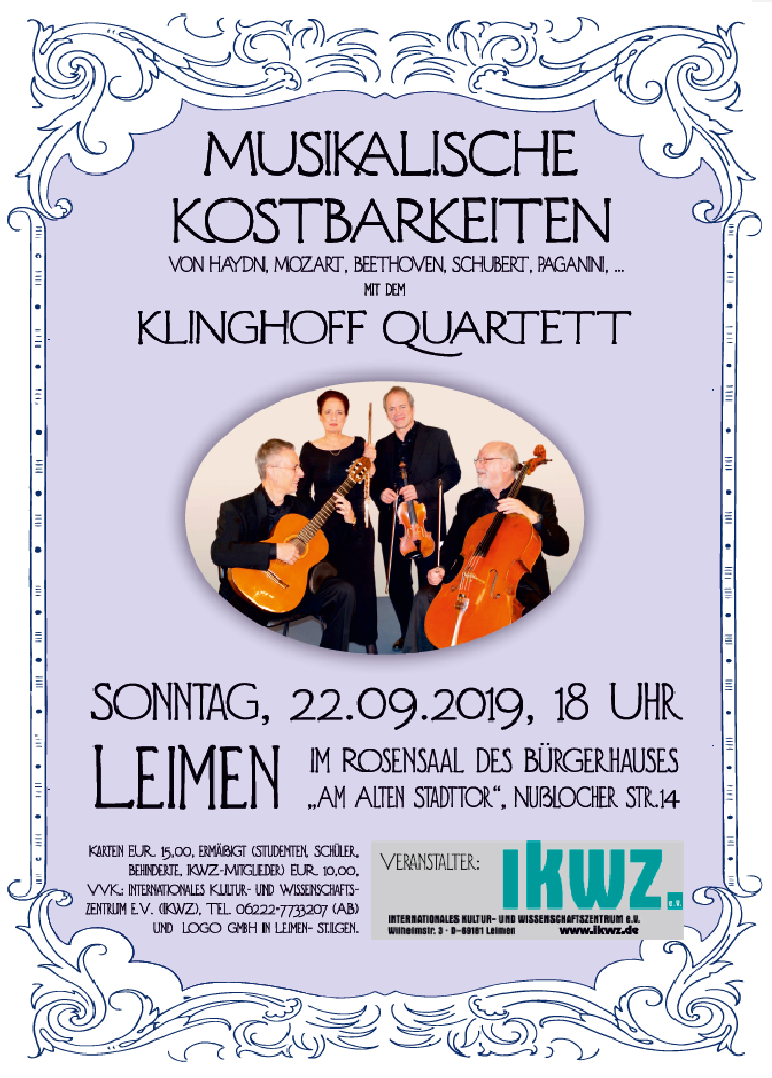 Musikalische Kostbarkeiten